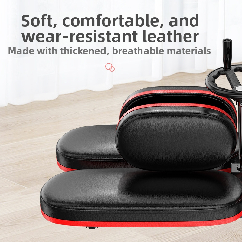 Инструмент за разтягане с принудително отваряне на крака за тренировка на шпагат, същият модел като използван от Wu Xin за разтягане и отваряне на тазобедрената става