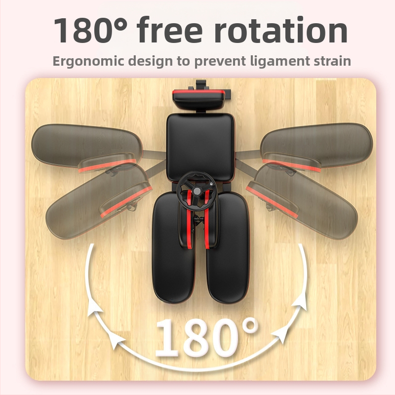 Инструмент за разтягане с принудително отваряне на крака за тренировка на шпагат, същият модел като използван от Wu Xin за разтягане и отваряне на тазобедрената става