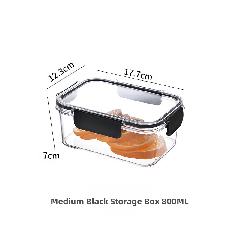 Šviežio laikymo dėžutė maistiniam šaldytuvui, speciali laikymo dėžutė šaldytiems produktams, sandari dėžutė su dangteliu, maisto riešutai, vaisiai, maisto stiklainis
