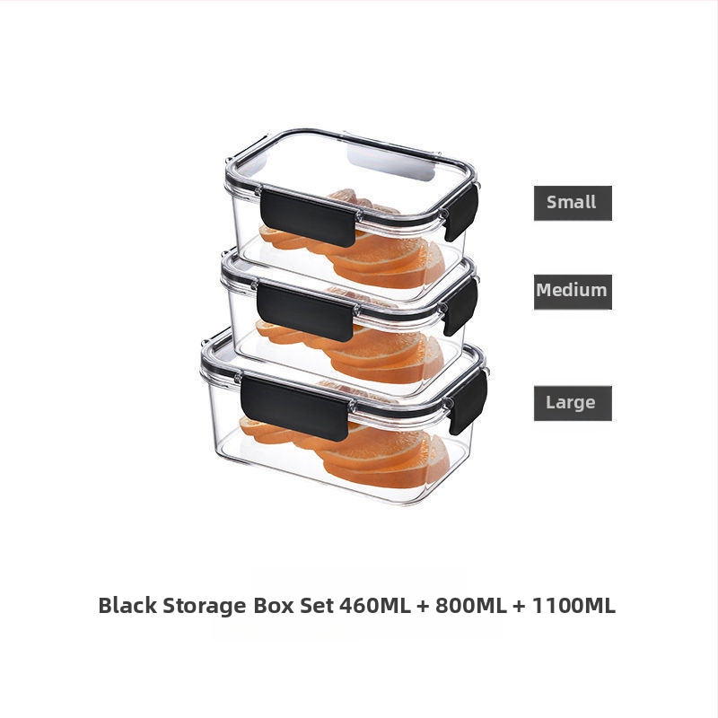 Šviežio laikymo dėžutė maistiniam šaldytuvui, speciali laikymo dėžutė šaldytiems produktams, sandari dėžutė su dangteliu, maisto riešutai, vaisiai, maisto stiklainis