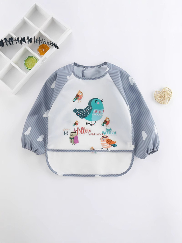 Beebikittel, tagurpidi riietumine, laste pikkade varrukatega kittel, meeste ja naiste beebisöömise riided, imikute põlled, põlled, maalimisriided