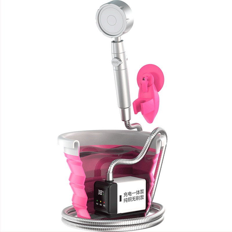 Безжични селски прости душове, строителни площадки, открити студентски общежития, вана, артефакт, акумулаторна домашна душ кабина