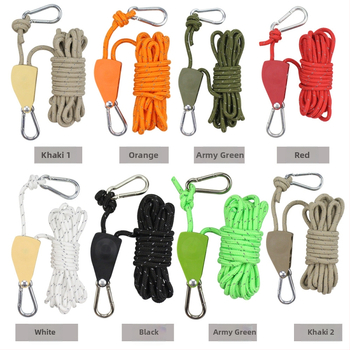 Välistingimustes kasutatav varikatus, fikseeritud tuuleköis, suur telgiköie pinguti, tuulekindel köis, metallist rihmaratta pandla, reguleeritav helkurköis