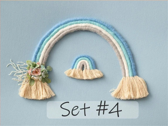 Mežģīņu varavīksnes dekors jaundzimušo fotografēšanai, bērnu fotografēšanas aksesuāri, mazuļa istabas sienas dekorācijas dārgums