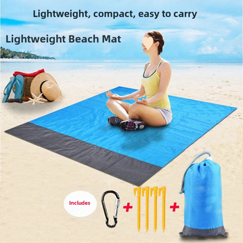 Välispikniku matt, rannamatt, taskuga matkamatt, mereäärne kaasaskantav kokkupandav rannavastane matt, dropshipping