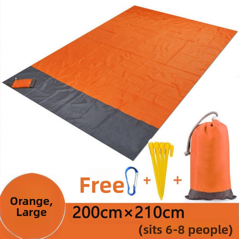 Välispikniku matt, rannamatt, taskuga matkamatt, mereäärne kaasaskantav kokkupandav rannavastane matt, dropshipping