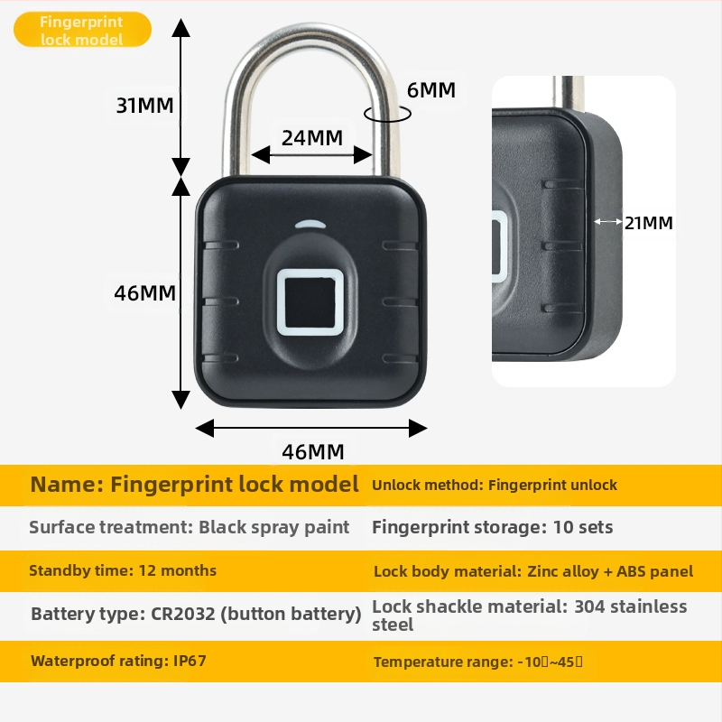 Välistingimustes hoiustatava sõrmejälje tabaluku allikas Tootja otsemüük Bluetoothi sõrmejäljelukk Sõrmejälje tabalukk