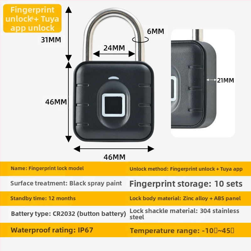 Välistingimustes hoiustatava sõrmejälje tabaluku allikas Tootja otsemüük Bluetoothi sõrmejäljelukk Sõrmejälje tabalukk