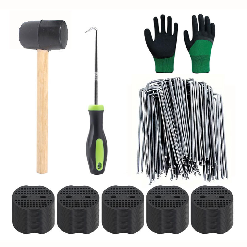 U formos įžeminimo vinys 15 cm plastikinės tarpinės vejos vinys sodo palapinei, vėjui atsparios vinys, cinkuotos fiksuotos vinys, žolei atsparios medžiaginės įžeminimo vinys