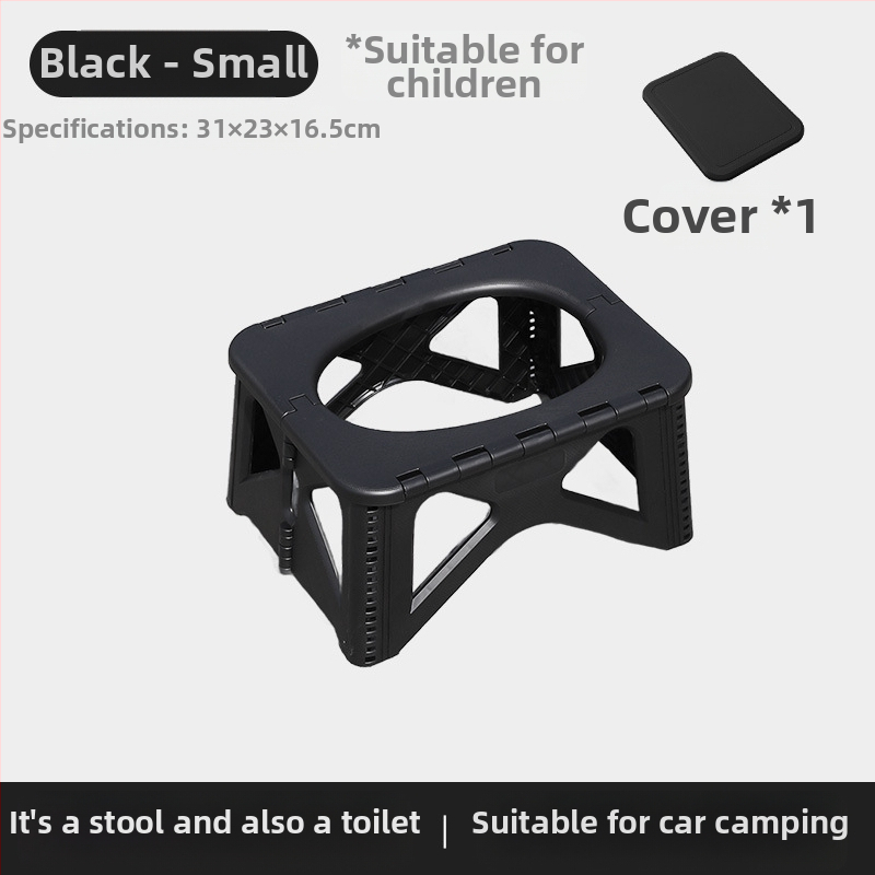 Piiriülene uus kokkupandav tualett-auto hädaolukorras telkimis-tualett-tool täiskasvanutele kaasaskantav deodorant välistingimustes kasutatav mobiilne tualett