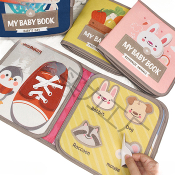 Atsparus ašaroms medžiaginis sąsiuvinis, plaunamas medžiaginis sąsiuvinis, kramtomas ankstyvojo ugdymo žaislas kūdikiams 6–12 mėnesių