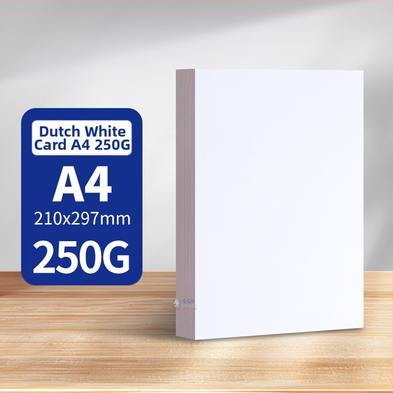 Холандски бял картон 8K4K бял картон A3 художествена живопис 300g твърд A4 удебелен маркер за рисуване на едро