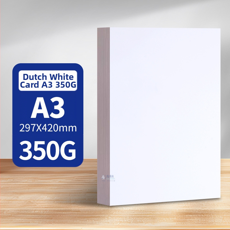 Холандски бял картон 8K4K бял картон A3 художествена живопис 300g твърд A4 удебелен маркер за рисуване на едро