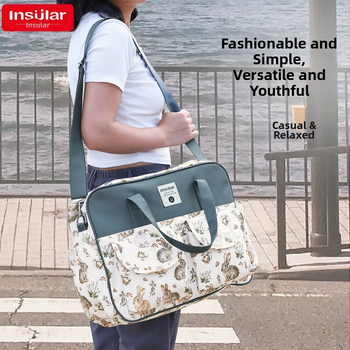 Határokon átnyúló multifunkcionális válltáska múmia számára, vízálló anyai és csecsemő kimenő táska, hordozható táska, just-in-time anyatáska nagykereskedelem