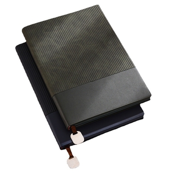 Vrhunski dvobojni blok za pisanje od umjetne kože, poslovni set bilježnica A5, jednostavan poklon kutija