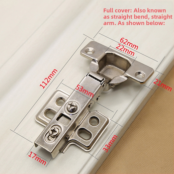 Hidrauliski buferējoša nerūsējošā tērauda eņģe, slēpta 180 grādu skapja durvju locīšana, lidmašīnas eņģe, LED gaismas rūpnīcas tiešā pārdošana