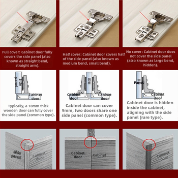 Hidrauliski buferējoša nerūsējošā tērauda eņģe, slēpta 180 grādu skapja durvju locīšana, lidmašīnas eņģe, LED gaismas rūpnīcas tiešā pārdošana