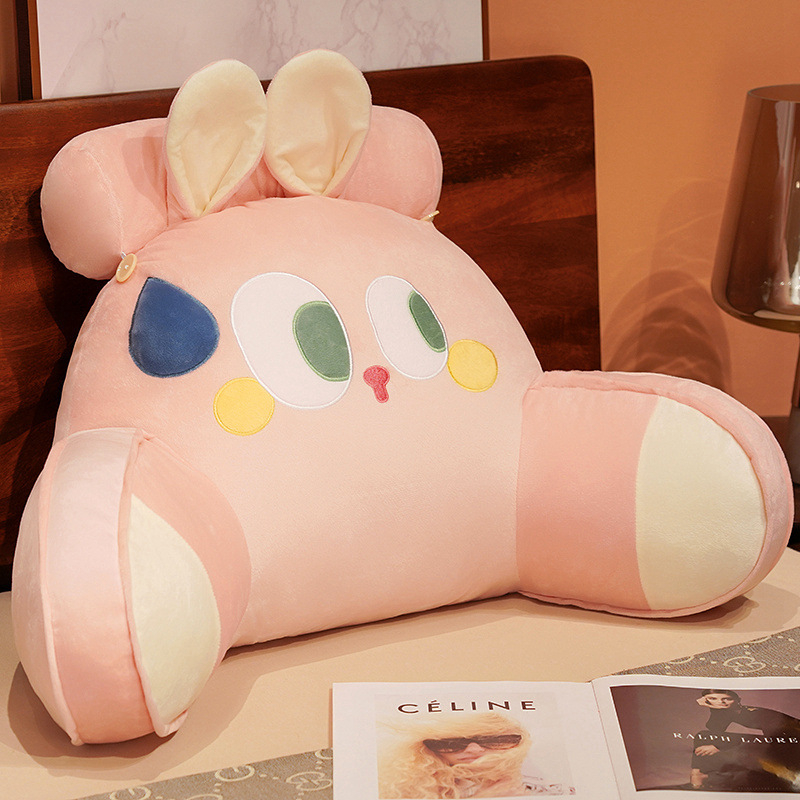 Mäkká taška do spálne, veľký operadlo, nočný vankúš, opierka pásu, operadlo, kancelársky vankúš, kreslený nočný vankúš