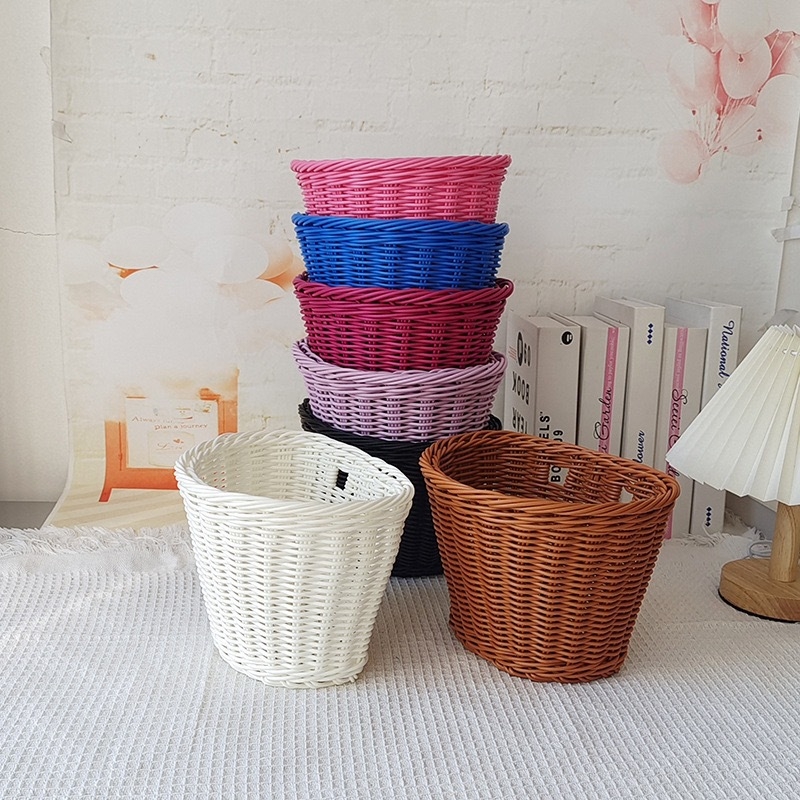 Απομιμήσεις από υφαντά μπαμπού, καλάθι με διακοσμητικά, ποδήλατο, παιχνίδι, αυτοκίνητο, καλάθι τσέπης, στολίδια γραφείου, καλάθι αποθήκευσης βαρελιών