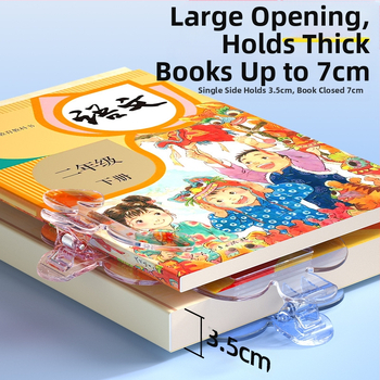 Princo Katino permatomas lobio viršelis Knygos segtukas Užrašų segtukas Fiksuotas skaitymo knygos segtukas Anti-knygos puslapių vartymo informacinis segtukas Tarpvalstybinis