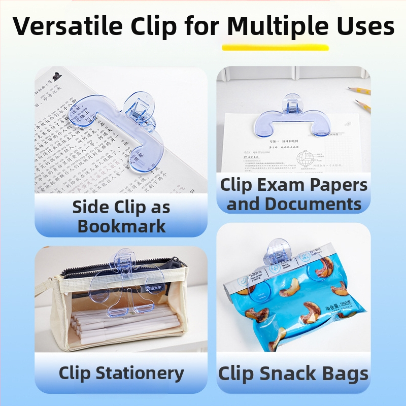 Princo Katino permatomas lobio viršelis Knygos segtukas Užrašų segtukas Fiksuotas skaitymo knygos segtukas Anti-knygos puslapių vartymo informacinis segtukas Tarpvalstybinis