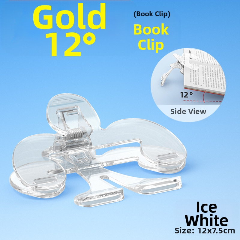 Princo Katino permatomas lobio viršelis Knygos segtukas Užrašų segtukas Fiksuotas skaitymo knygos segtukas Anti-knygos puslapių vartymo informacinis segtukas Tarpvalstybinis