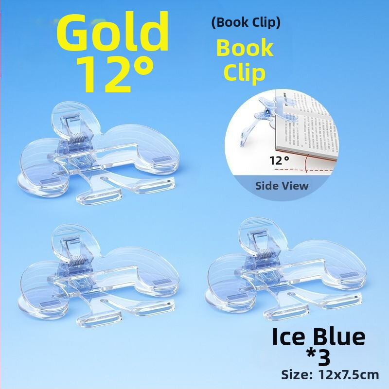 Princo Katino permatomas lobio viršelis Knygos segtukas Užrašų segtukas Fiksuotas skaitymo knygos segtukas Anti-knygos puslapių vartymo informacinis segtukas Tarpvalstybinis