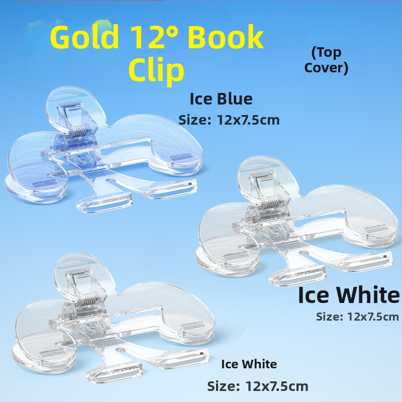 Princo Katino permatomas lobio viršelis Knygos segtukas Užrašų segtukas Fiksuotas skaitymo knygos segtukas Anti-knygos puslapių vartymo informacinis segtukas Tarpvalstybinis