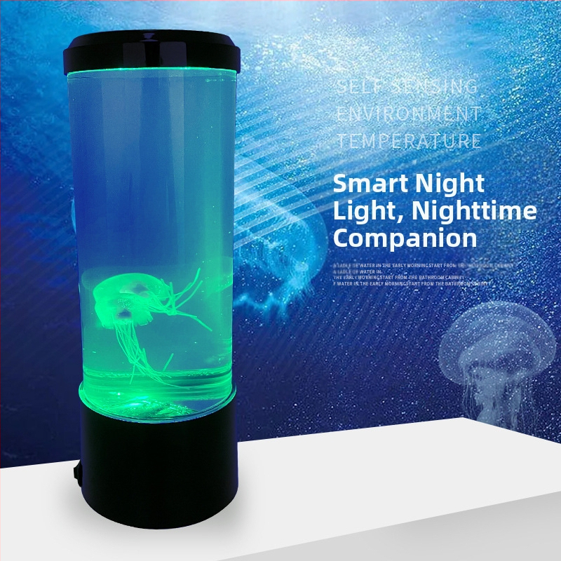 Amazon популярна голяма женска лампа за симулация на външна търговия аквариум LED цветна променяща се светлина за декорация на дома нощна светлина