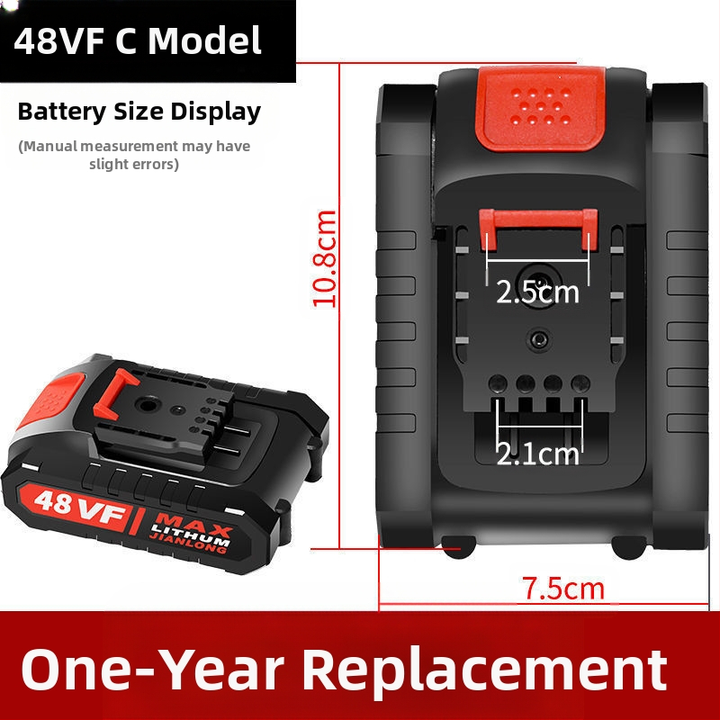 Bormașină rotativă reîncărcabilă cu baterie litiu de 12v, lanternă, bormașină rotativă de mare capacitate, încărcător de baterie litiu de 16.8v21v