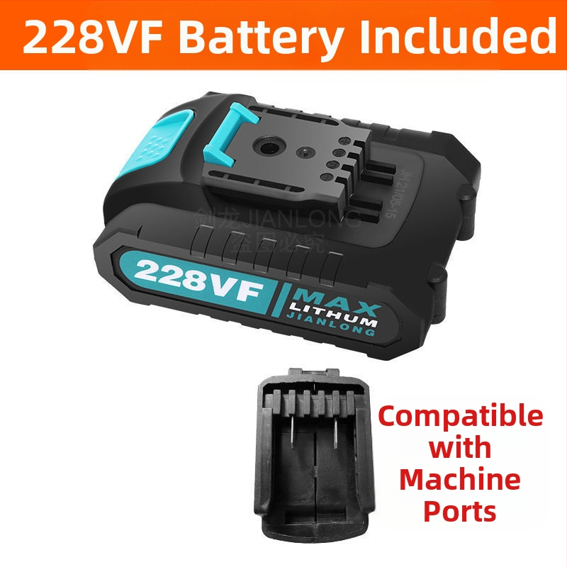 Bormașină rotativă reîncărcabilă cu baterie litiu de 12v, lanternă, bormașină rotativă de mare capacitate, încărcător de baterie litiu de 16.8v21v