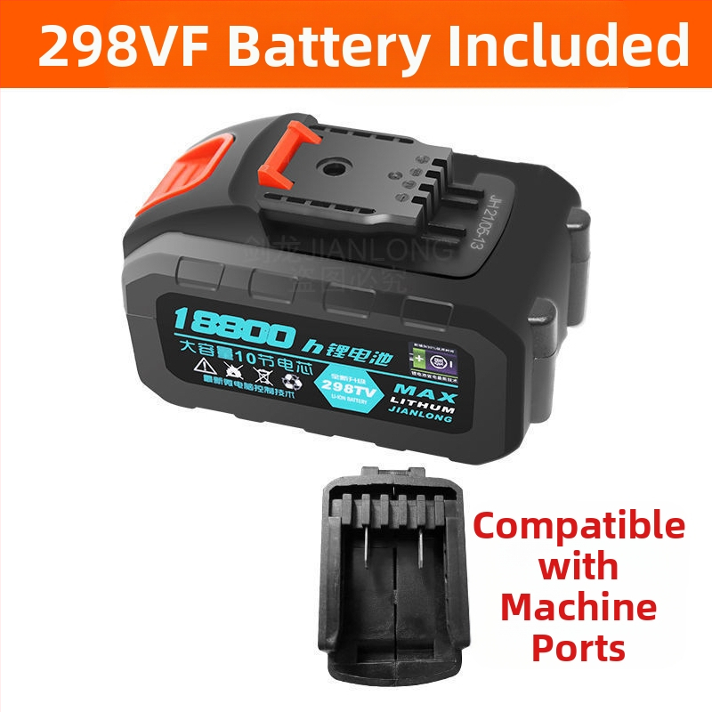 Bormașină rotativă reîncărcabilă cu baterie litiu de 12v, lanternă, bormașină rotativă de mare capacitate, încărcător de baterie litiu de 16.8v21v