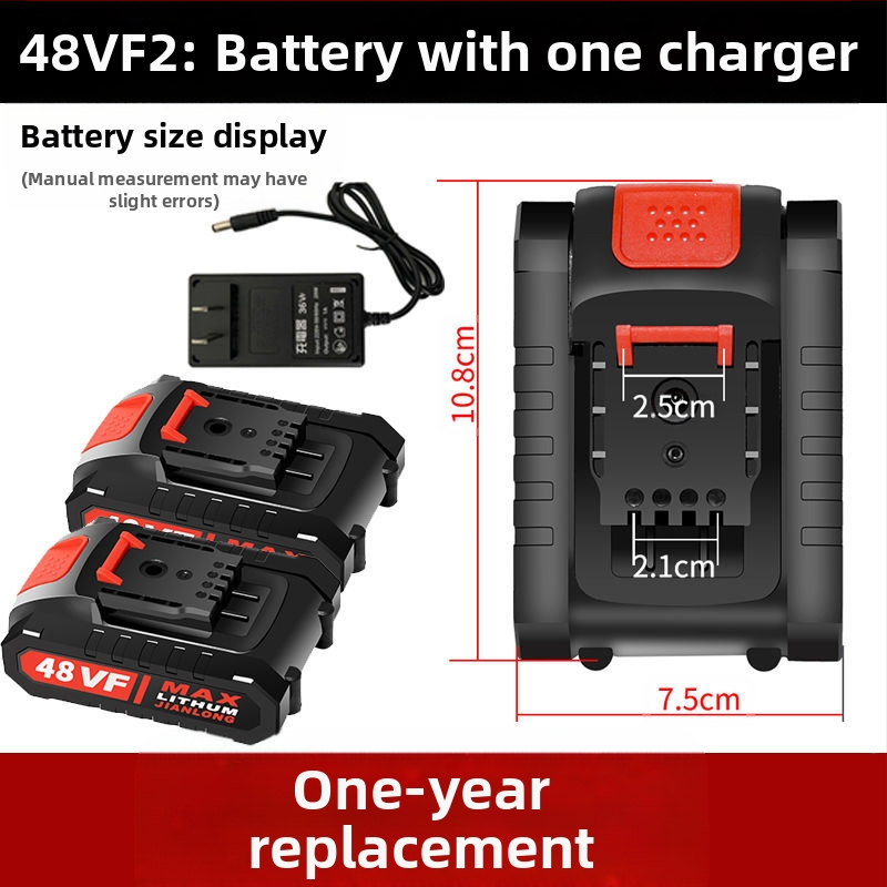 Bormașină rotativă reîncărcabilă cu baterie litiu de 12v, lanternă, bormașină rotativă de mare capacitate, încărcător de baterie litiu de 16.8v21v