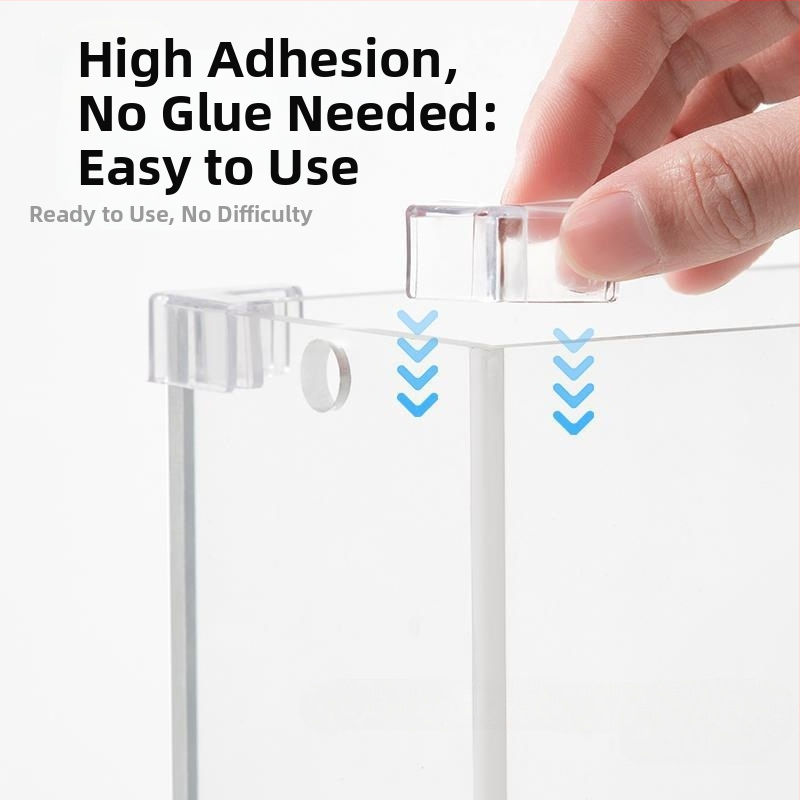 Прозрачен защитен капак с предпазители за ъгли, еластичен стъклен антикорозивен правоъгълен мек акрилен триъгълен аквариум за деца