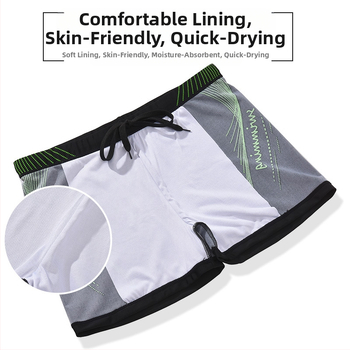 Meeste ujumispüksid, kiiresti kuivavad, piinlikkust mitteläbilaskvad, pluss-suuruses meeste 2023. aasta uued lahtised professionaalsed ujumispüksid, ujumislühikesed püksid