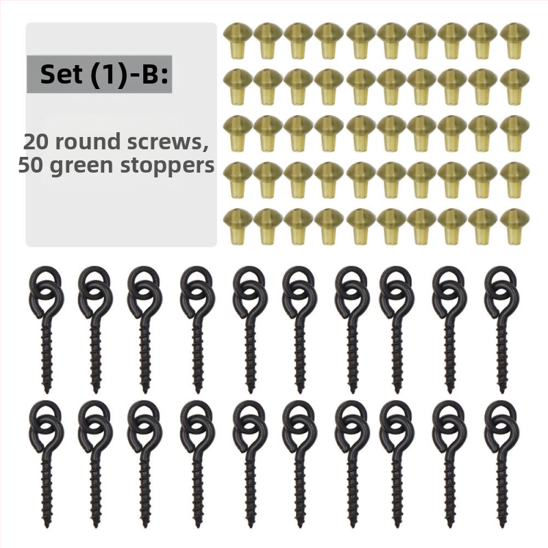 Euroopa karpkala tagurpidi põhjapüük Ronnie rig kuivlehtedega rig kalapüügiks helmestega ujuksööt kruviga konksu helmeste sulgemiskomplekt