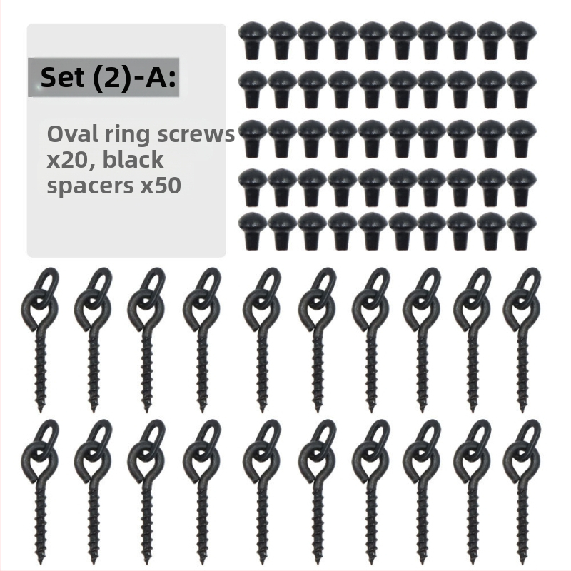 Euroopa karpkala tagurpidi põhjapüük Ronnie rig kuivlehtedega rig kalapüügiks helmestega ujuksööt kruviga konksu helmeste sulgemiskomplekt