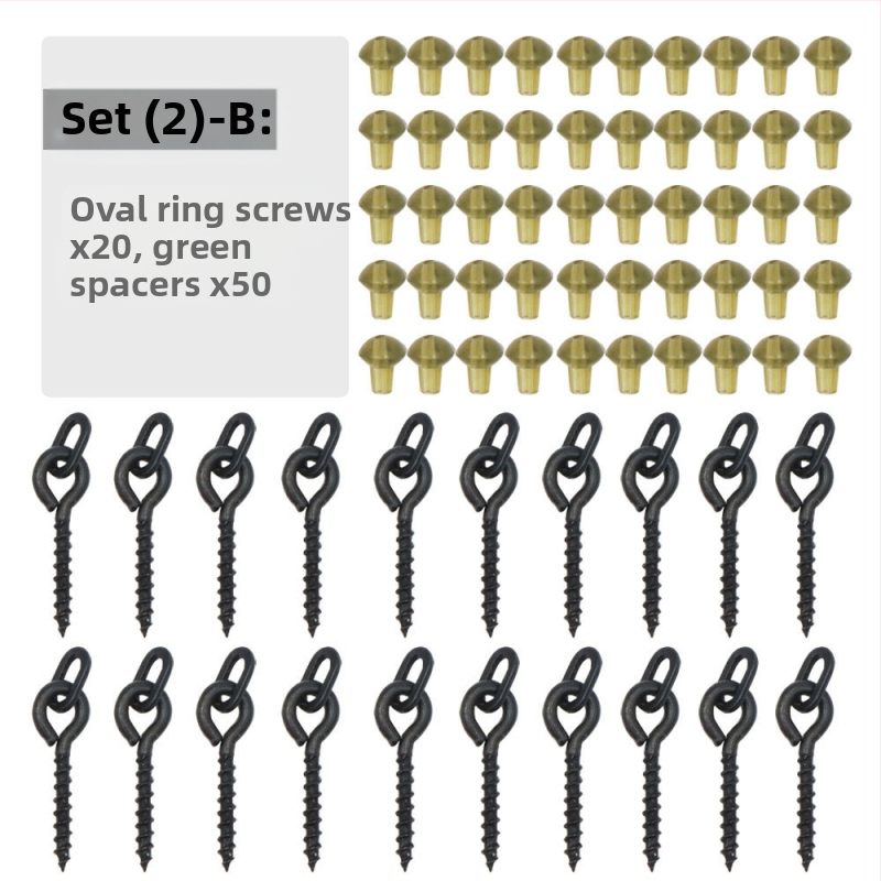 Euroopa karpkala tagurpidi põhjapüük Ronnie rig kuivlehtedega rig kalapüügiks helmestega ujuksööt kruviga konksu helmeste sulgemiskomplekt