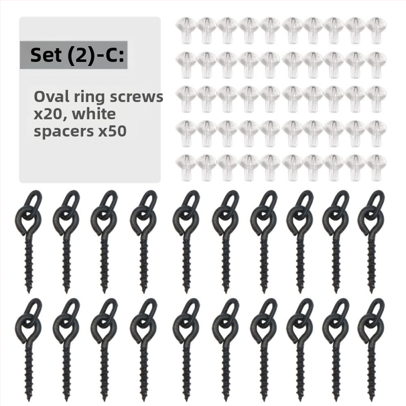 Euroopa karpkala tagurpidi põhjapüük Ronnie rig kuivlehtedega rig kalapüügiks helmestega ujuksööt kruviga konksu helmeste sulgemiskomplekt