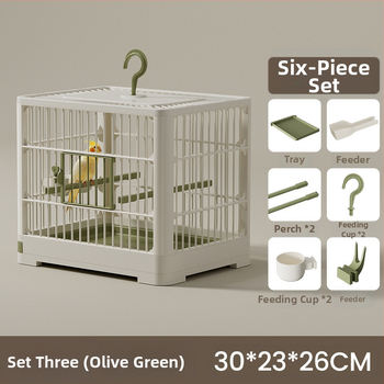 Κλουβί πουλιών παπαγάλων νέο οικιακό μεγάλο κλουβί πουλιών Xuanfeng παιώνιας φορητό διακοσμητικό κλουβί αναπαραγωγής