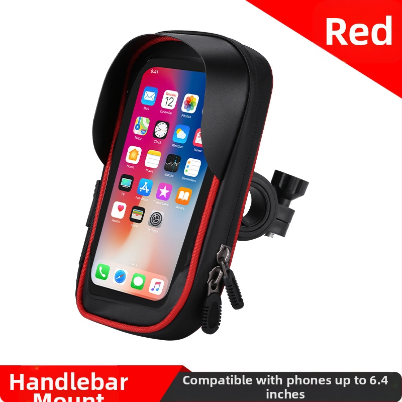 Multifunkčný stojan na mobilný telefón s cezhraničným rozhraním, taška na dotykovú obrazovku, vodotesná taška na bicykel, držiak na navigáciu pre motocykel
