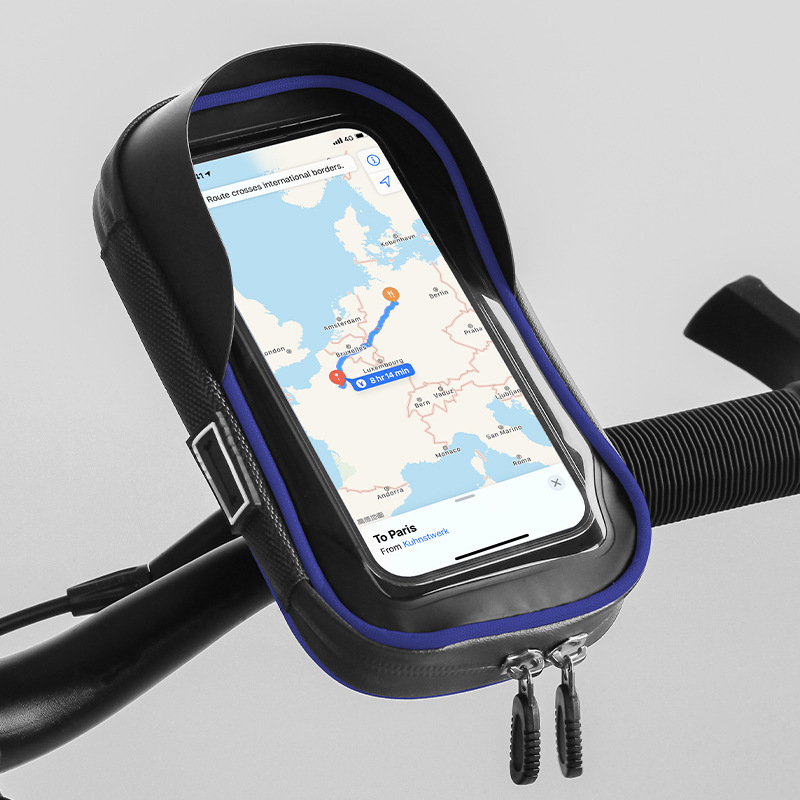 Multifunkčný stojan na mobilný telefón s cezhraničným rozhraním, taška na dotykovú obrazovku, vodotesná taška na bicykel, držiak na navigáciu pre motocykel