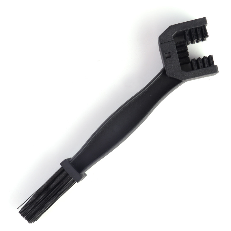 Didmeninė prekyba tripusiais grandinės valymo šepečiais dviračių grandinės šepečiais motociklų grandinės šereliais, šepečio plokštelės valymui dideliu šepečiu