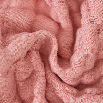 „Amazon“ šešių sluoksnių marlės rankšluostis su grynos medvilnės kraštu, rankšluostis naujagimiui, rankšluostis kūdikiui su pečių pagalvėle, permatomas per petį.