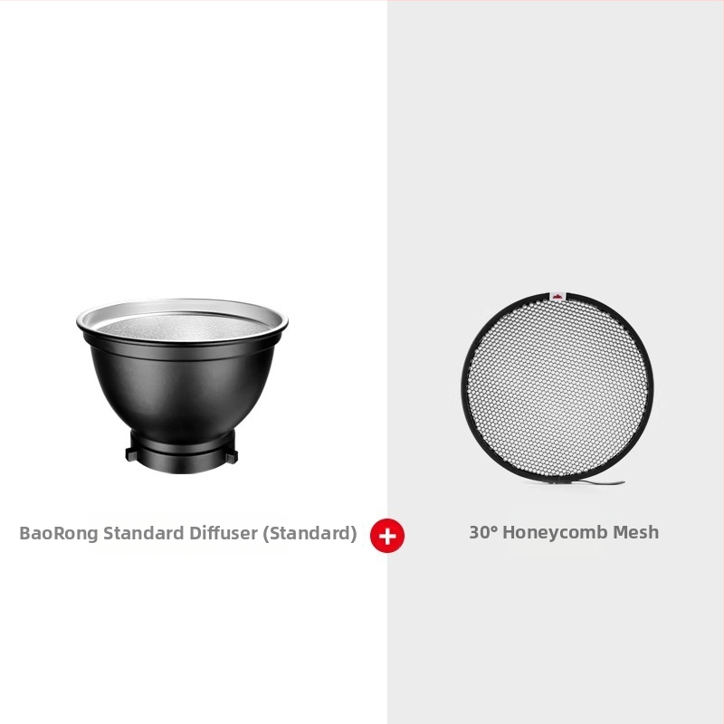 DB04 neljaleheline raamiga värvifilter kontuurvalgusega kärgstruktuuriga standardkate suur kärgstruktuuriga välklamp alati sisse lülitatud valgusankurkarvadega