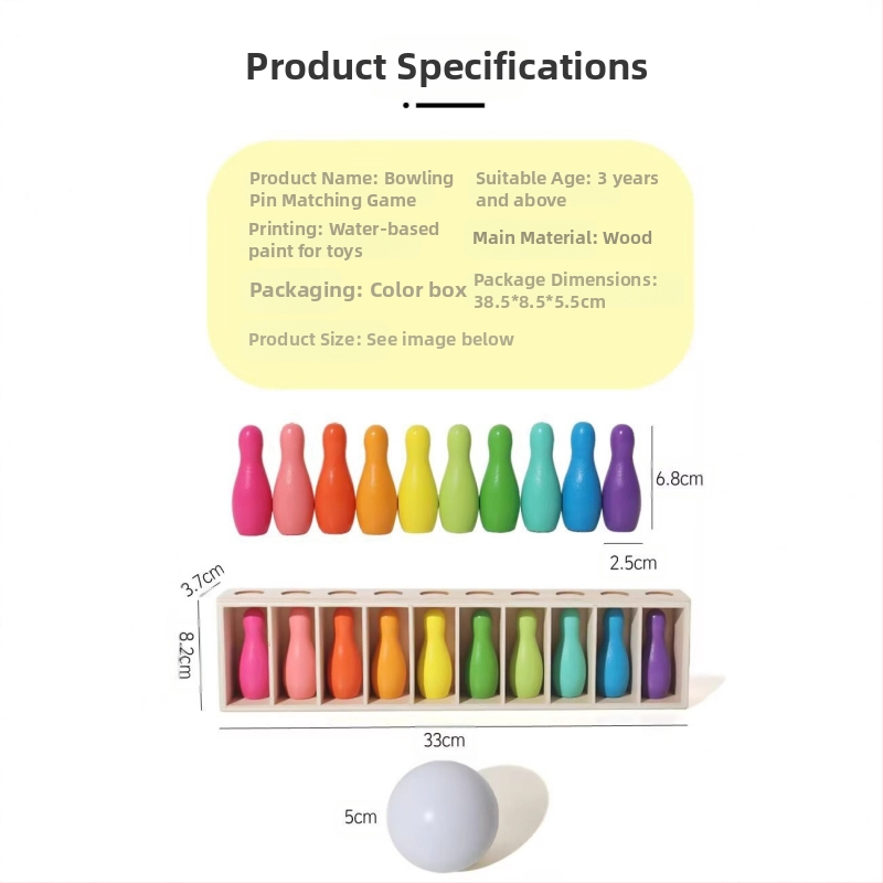 Piiriülene Douyini puidust joogipudeli värvi sobitamise mäng, mälu, interaktiivne lõbus lapsevanema-lapse lauamäng, hariduslik mänguasi