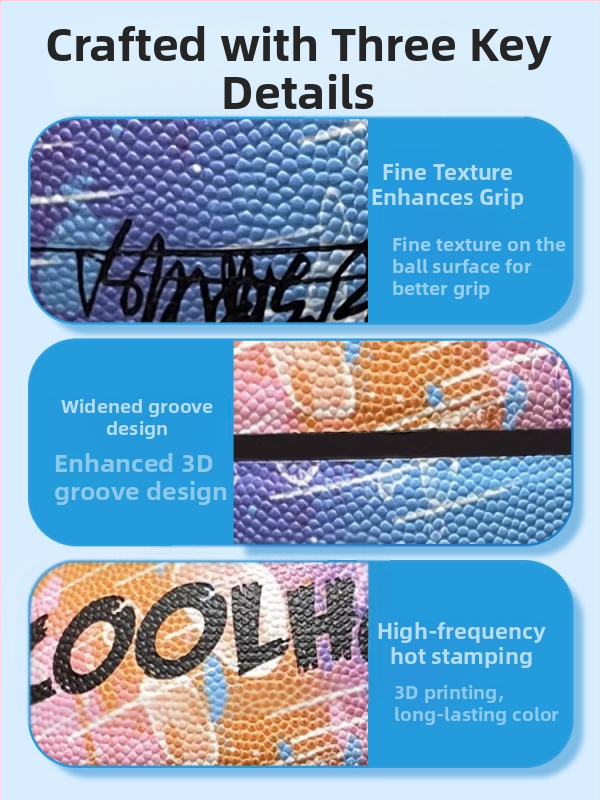 Автентична светеща професионална баскетболна топка № 5 № 7 за деца, възрастни, ученици от началното училище, за открито, специална стандартна, устойчива на износване