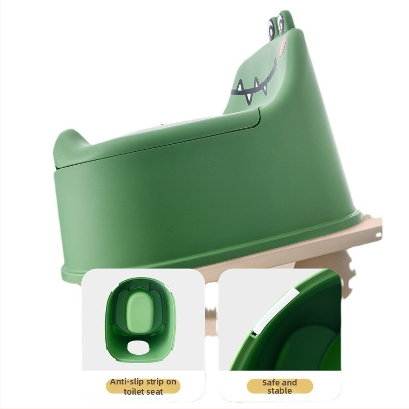 Mažas dinozaurų animacinis vaikų tualetas Mažas tualetas Paprastas kūdikių kūdikių tualetas Vaikų tualetas Šlapimo kibiras