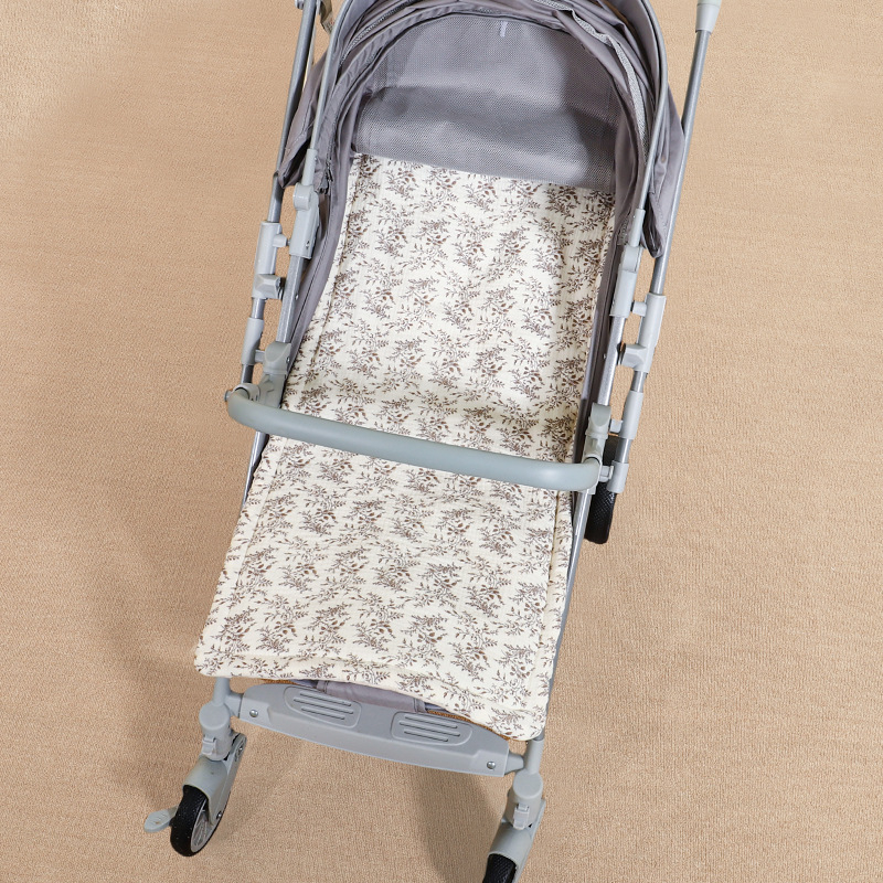 Kūdikio vežimėlio pagalvėlė, vasarinis, minkštas, sutankintas, šiltas medvilninis čiužinys, marlės pupelių aksomas, kūdikio vežimėlio čiužinys, medvilninis pagalvėlė