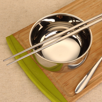 Σετ επιτραπέζιων σκευών ταξιδιού Φορητά επιτραπέζια σκεύη κάμπινγκ εξωτερικού χώρου για ενήλικες 304 από ανοξείδωτο ατσάλι Κορεάτικα για εξορμήσεις